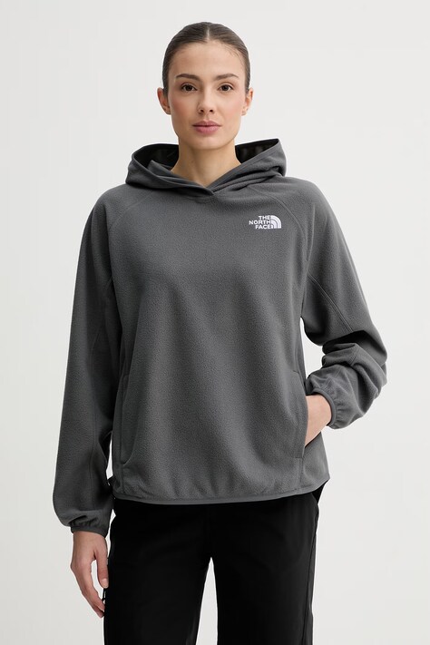 The North Face bluza sportowa damska polarowa OXARA szara NF0A8G1ARHI1