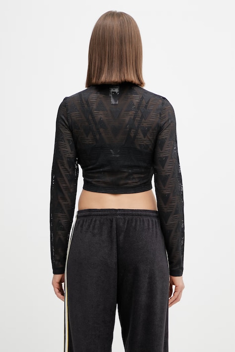adidas Originals bluza rozpinana damska Firebird czarna KD0349