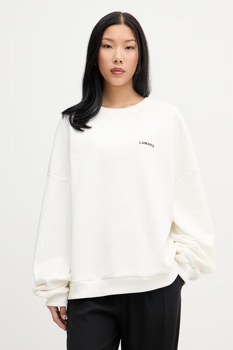 La Mania bluza damska bawełniana BRUX 4 beżowa BRUX 4