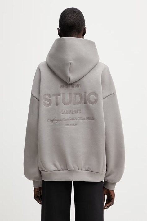 WRSTBHVR Garm V5 hanorac cu glugă de damă gri U2026TT.3437