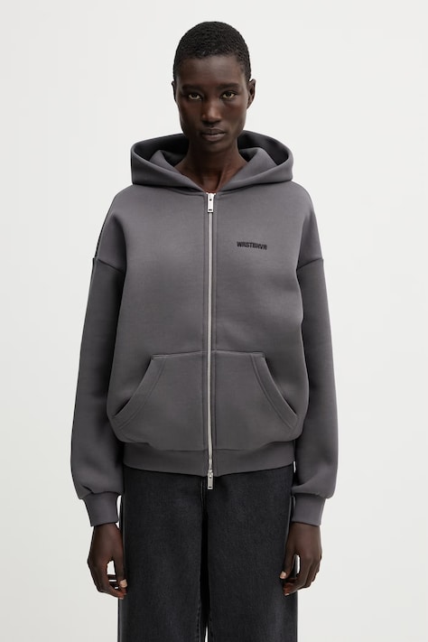 WRSTBHVR Diago V2 bluza rozpinana damska szara U2226TT.3474