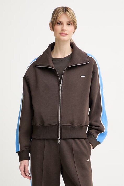 P.E Nation bluza rozpinana damska Triumph brązowa 262J023