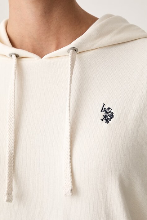 U.S. Polo Assn. кофта з капюшоном жіноча з бавовною DHM LB — фото 5
