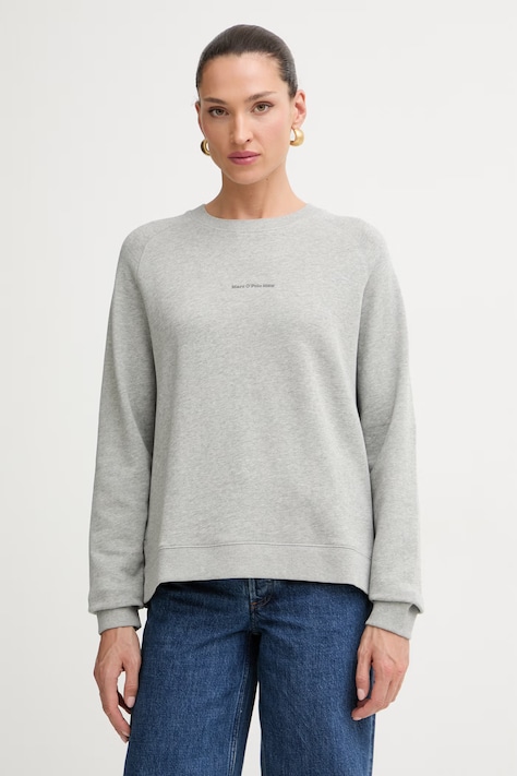 Marc O'Polo bluza damska bawełniana szara 5000009293