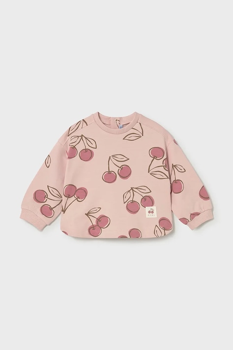 Παιδική μπλούζα Mayoral χρώμα: ροζ, 1495