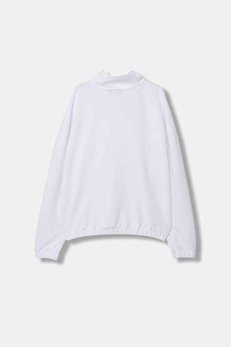 EA7 Emporio Armani кофта, яка розстібається дитяча — SS26-BLG01K, білий — фото 2