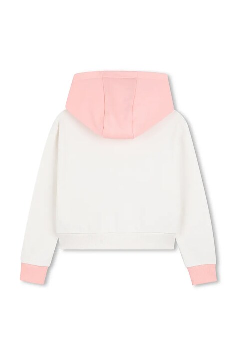 HUGO bluza dziecięca z bawełną beżowa G01043