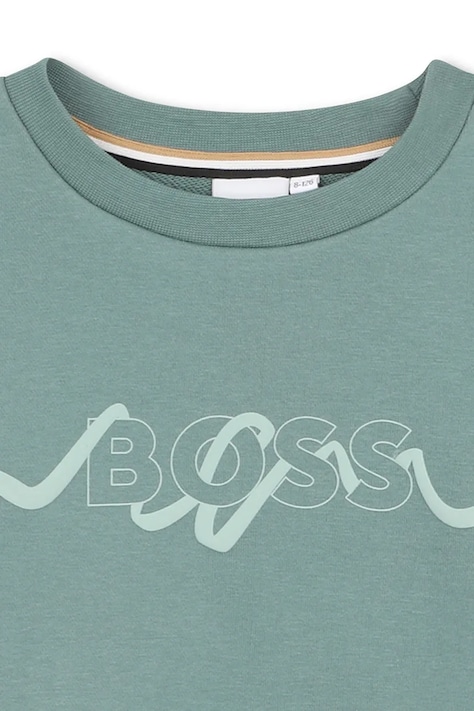Дитяча кофта BOSS — SS26-BLG04O, зелений — фото 4