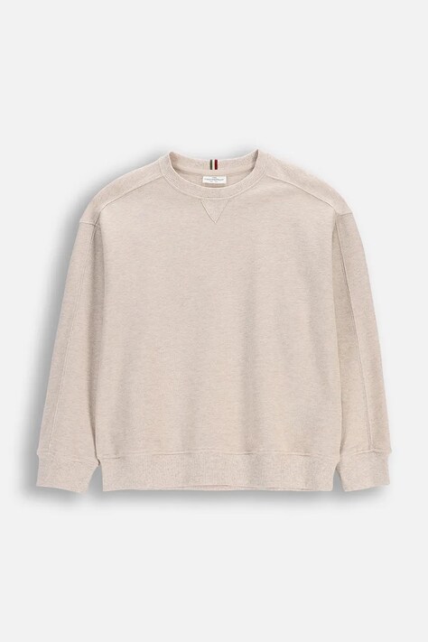 Coccodrillo bluza dziecięca kolor beżowy wzorzysta FISHING CLUB BOY JUNIOR