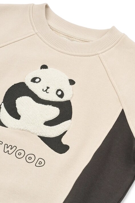 Дитяча бавовняна кофта Liewood Aude Placement Sweatshirt — фото 3