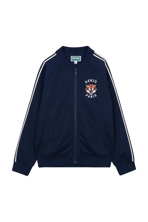 Kenzo Kids bluza dziecięca kolor granatowy z aplikacją K61687
