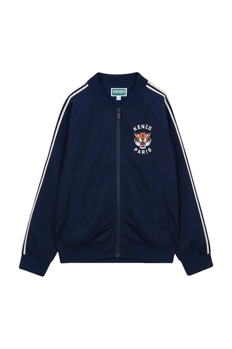 Kenzo Kids bluză copii culoarea bleumarin, cu imprimeu, K61687