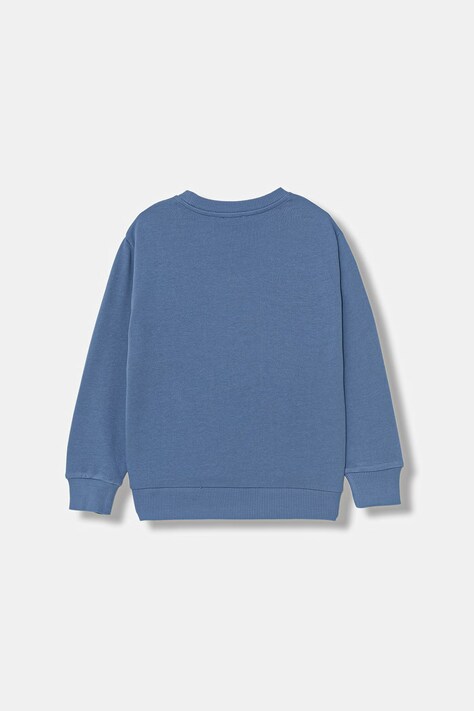 United Colors of Benetton кофта дитяча бавовняна — SS26-BLK05R, блакитний — фото 2