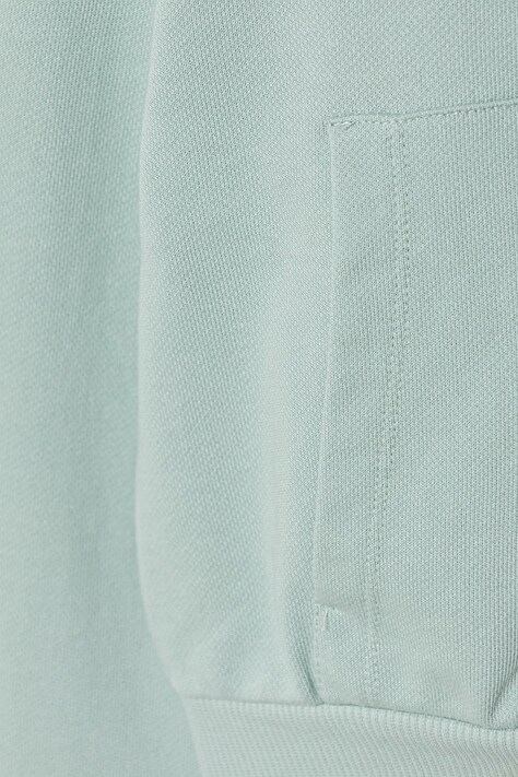 United Colors of Benetton кофта, яка розстібається дитяча бавовняна — SS26-BLK05U, зелений — фото 3