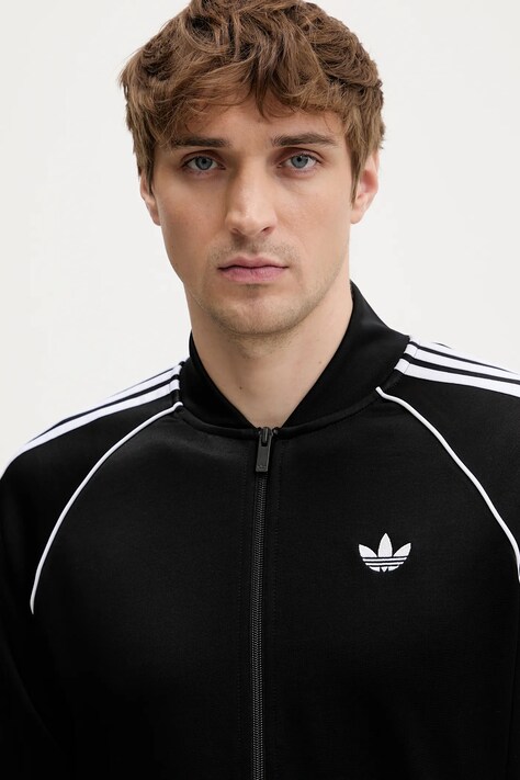 Mikina adidas Originals čierna farba, jednofarebná, KE3512