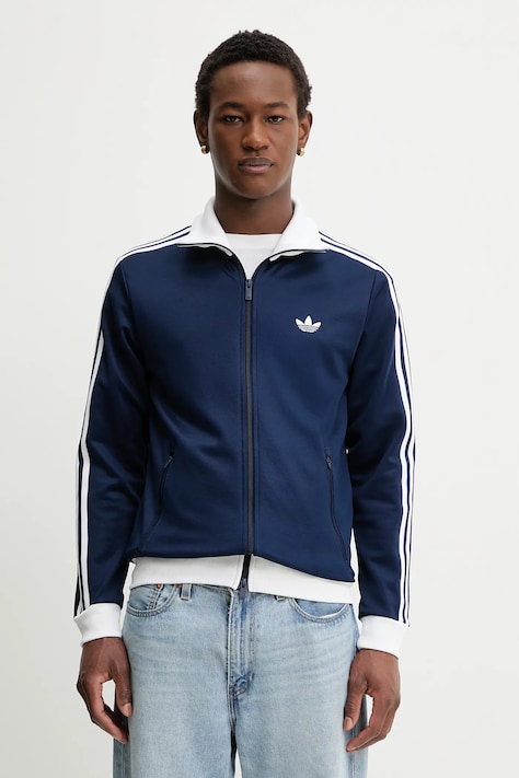 adidas Originals bluza Beckenbauer męska kolor granatowy gładka KE3526