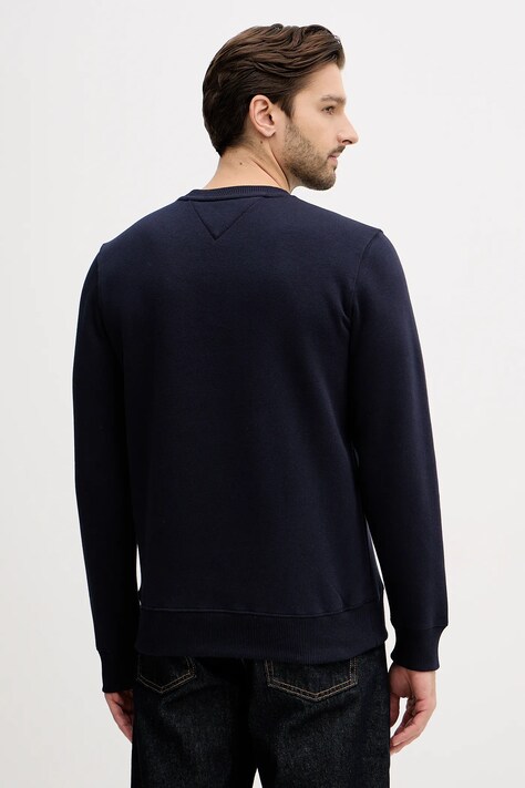 Tommy Hilfiger bluza męska kolor granatowy z aplikacją MW0MW42778