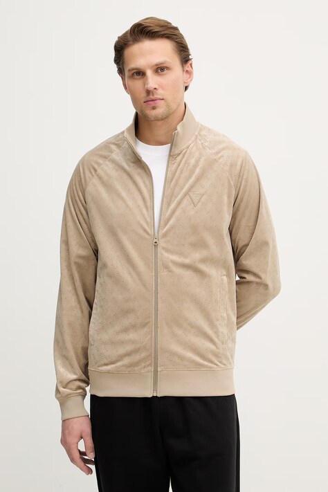 Μπλούζα Guess COCHISE χρώμα: μπεζ, Z6RQ01 KD612