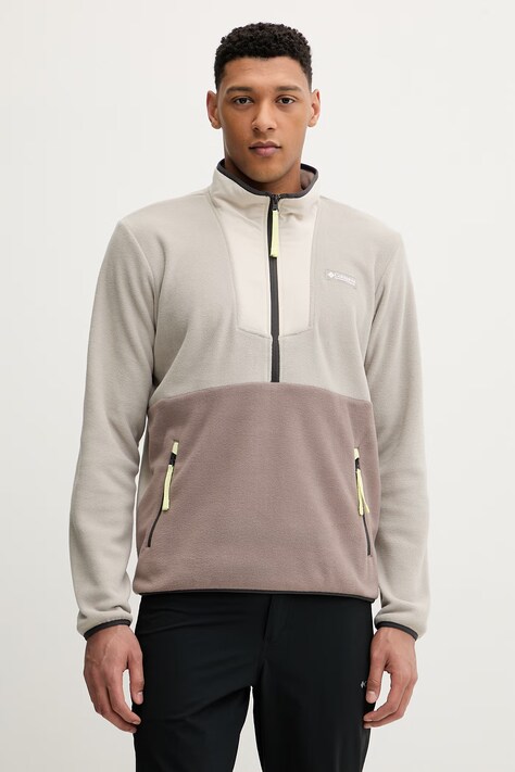 Columbia felpa da sport Sequoia Grove uomo colore grigio 2095901