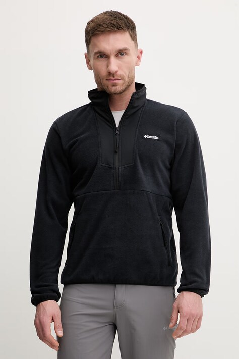 Columbia bluza sportowa Sequoia Grove męska kolor czarny gładka 2095901