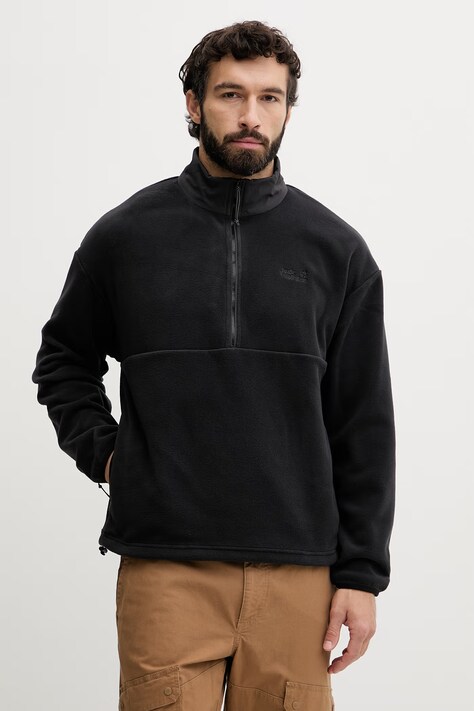 Jack Wolfskin bluza sportowa męska Sumetro czarna A66042