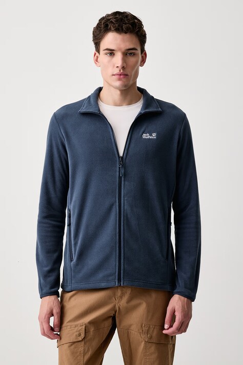 Jack Wolfskin Bluza rozpinana męska Taunus 100 granatowa A65793