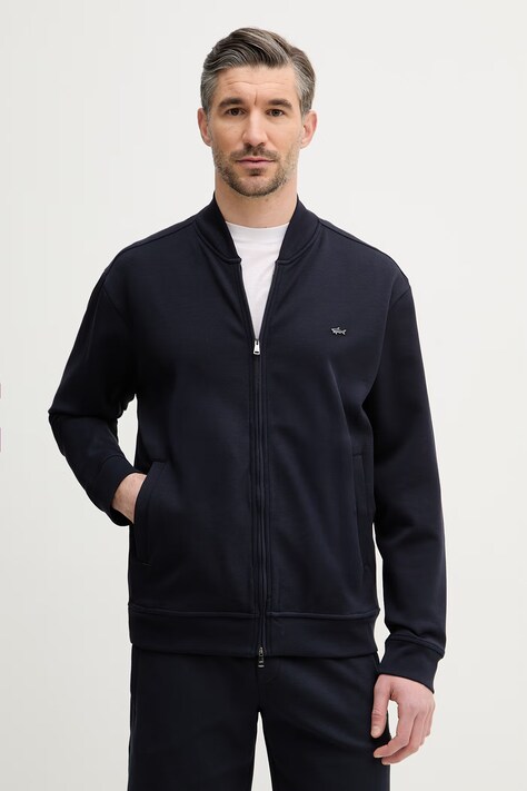 Paul&Shark bluza męska kolor granatowy gładka 26411814