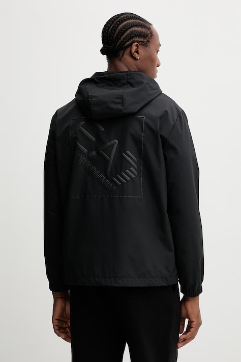 EA7 Emporio Armani kurtka kolor czarny przejściowa AF13549.7M001493