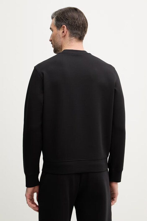 Emporio Armani bluza męska kolor czarny z nadrukiem EM004541 AF10013