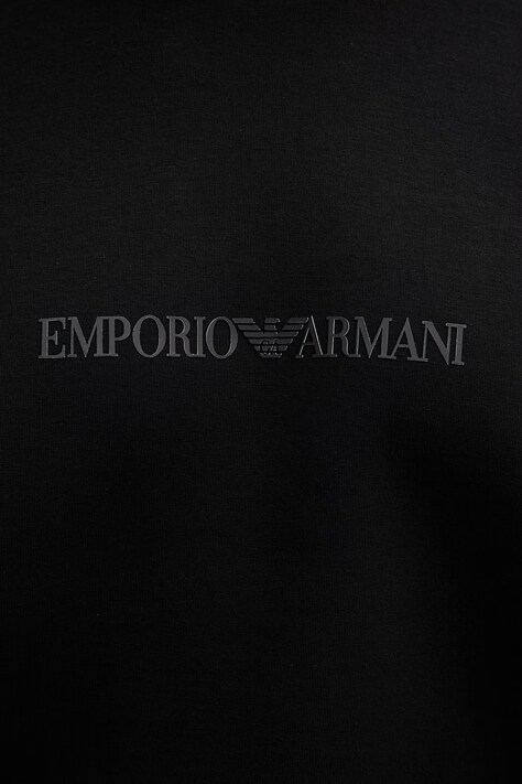 Кофта Emporio Armani — SS26-BLM0CR, чорний — фото 5