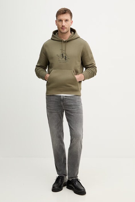 Бавовняна кофта Trussardi — фото 2