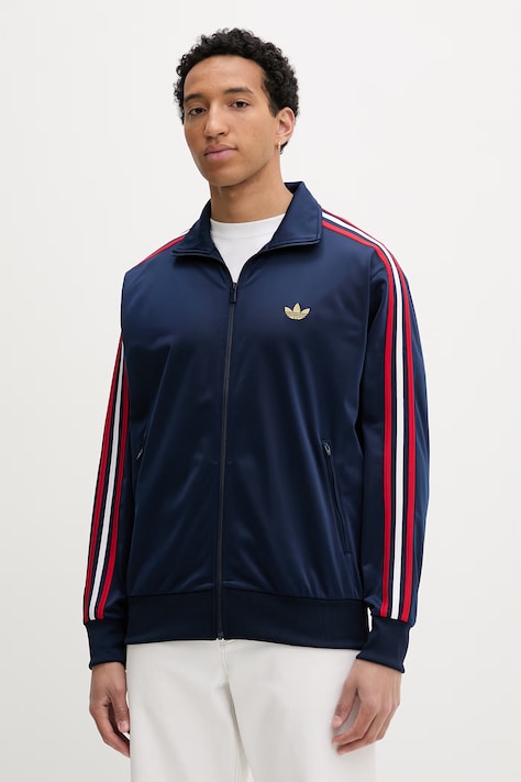 adidas Originals bluza rozpinana męska Firebird granatowa KD3841
