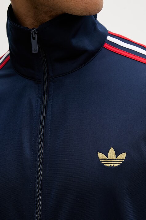 adidas Originals кофта, яка розстібається чоловіча Firebird — SS26-BLM0DU, темно-синій — фото 5