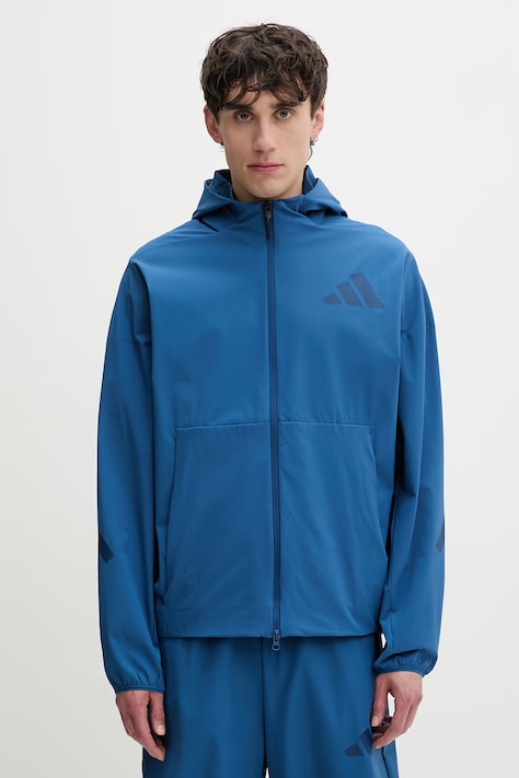 Adidas bluza rozpinana z kapturem męska x Z.N.E niebieska KF1823