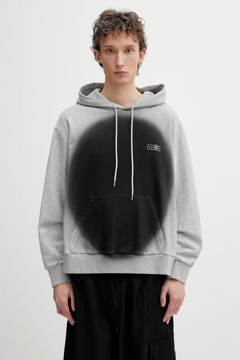 MM6 Maison Margiela Dukserica sa kapuljačom za muškarce siva SH0GU0039.M25013.857M
