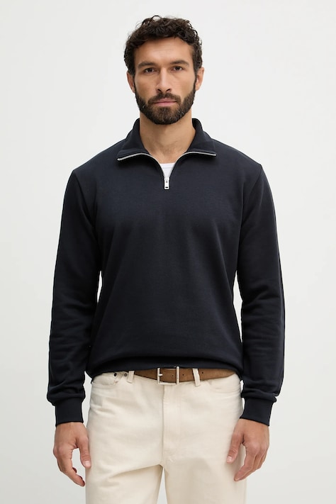 Lindbergh bluza męska kolor granatowy gładka 30.705202