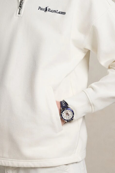Polo Ralph Lauren кофта чоловіча з бавовною — SS26-BLM0FZ, бежевий — фото 4