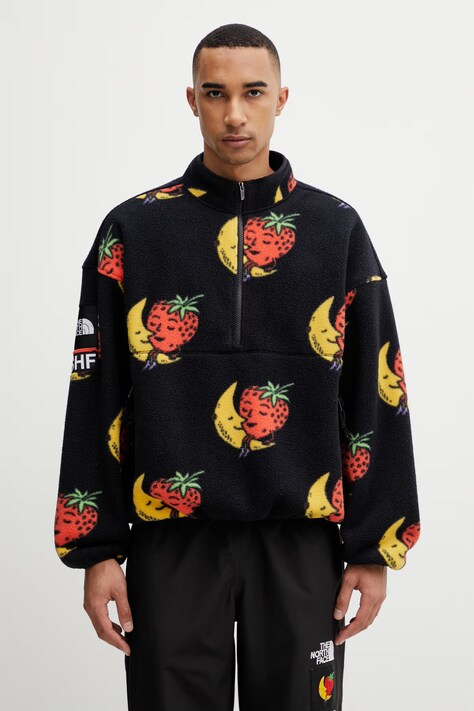 The North Face The North Face x SHF bluza polarowa męska czarna NF0A8HNBNY11