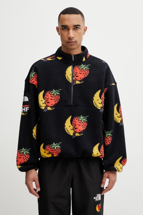 The North Face The North Face x SHF bluza polarowa męska czarna NF0A8HNBNY11