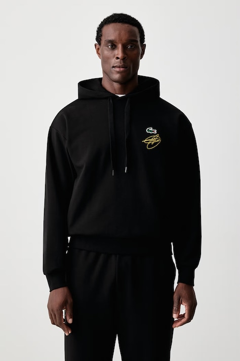 Lacoste Bluza z kapturem męska czarna SH9948