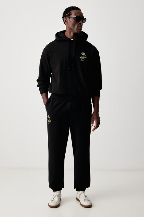 Lacoste Bluza z kapturem męska czarna SH9948