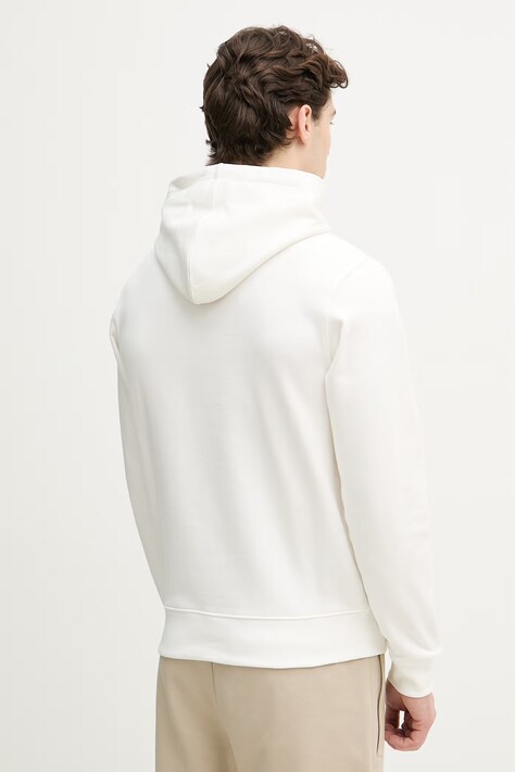 Lacoste кофта з капюшоном чоловіча бавовняна — SS26-BLM0KB, бежевий — фото 3