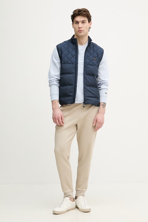 Lacoste кофта чоловіча бавовняна — SS26-BLM0KC, блакитний — фото 2