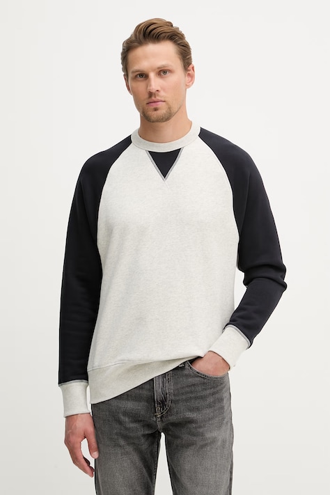 BOSS bluza męska bawełniana BOSS X DAVID BECKHAM szara 50560878