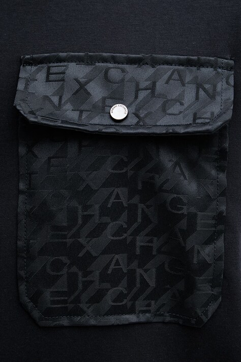 Armani Exchange кофта чоловіча — SS26-BLM0MO, темно-синій — фото 5