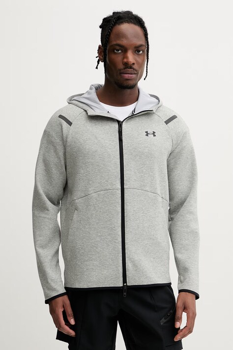 Under Armour bluza rozpinana męska Unstoppable Flc szara 1389352