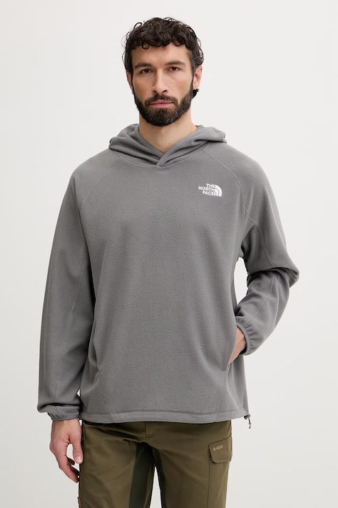 The North Face bluza sportowa męska polarowa OXARA szara NF0A8G0X0UZ1