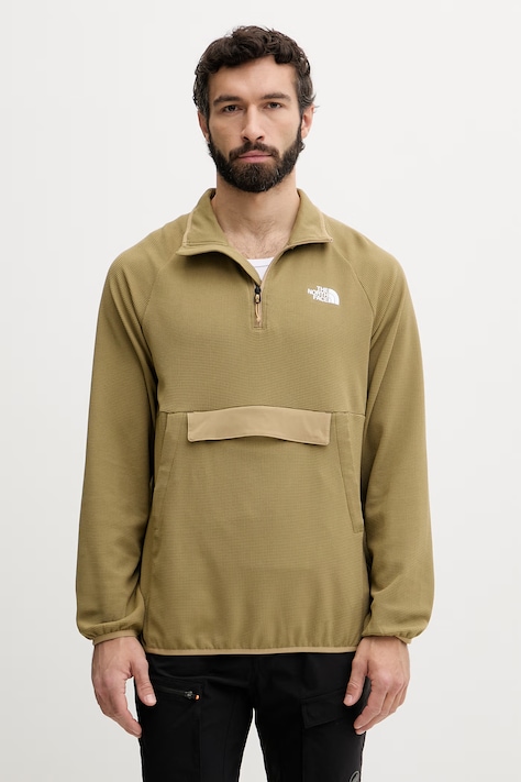 The North Face bluza sportowa męska ANORAK zielona NF0A8CS32EL1