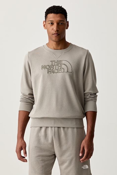 The North Face bluza męska z bawełną PEAK LIGHT REGULAR szara NF0A8C1CMUO1