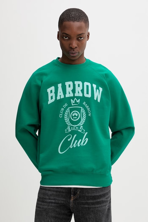 Barrow melegítőfelső pamut zöld S6BWUASW020